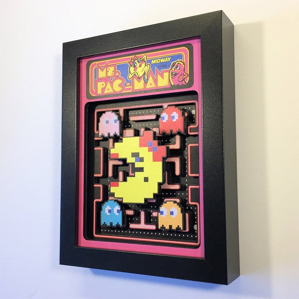 Video Game 3D Shadow Boxes