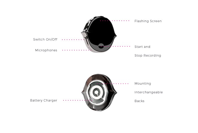 Senstone Wearable Voice Recorder