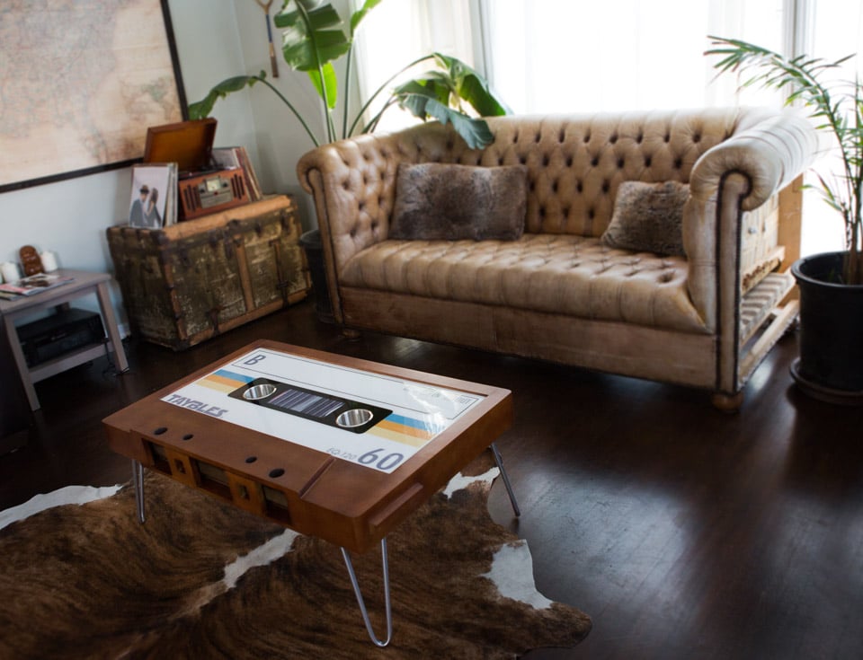 B-Side Cassette Tape Table