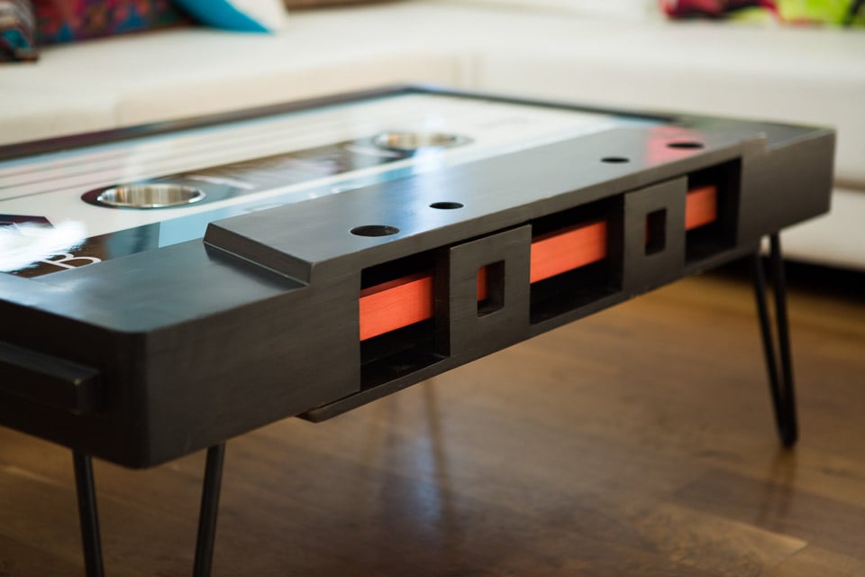 B-Side Cassette Tape Table