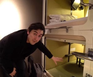 Staying in a Capsule Hotel