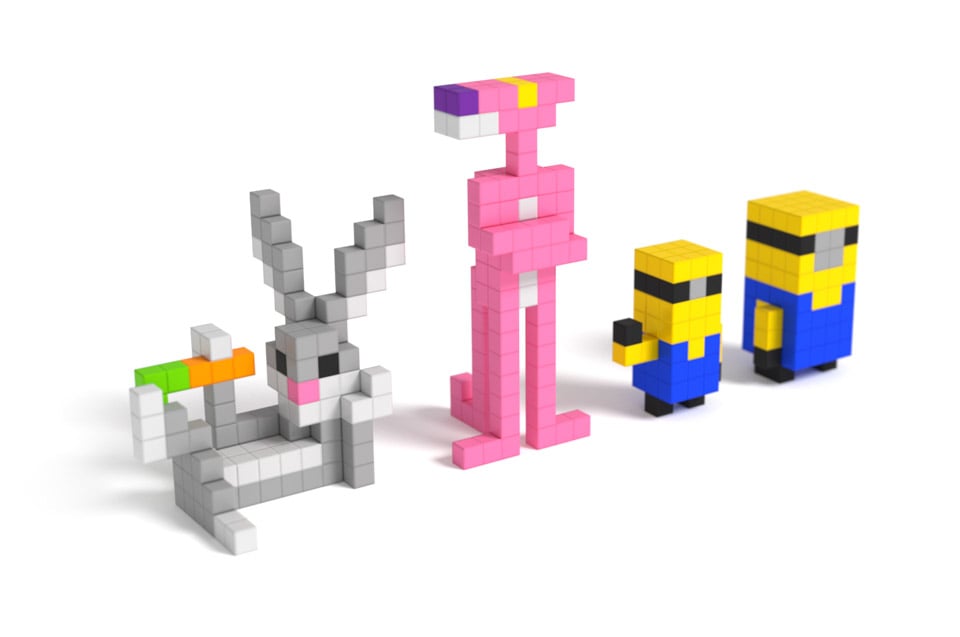 PIXIO Magnetic Construction Blocks