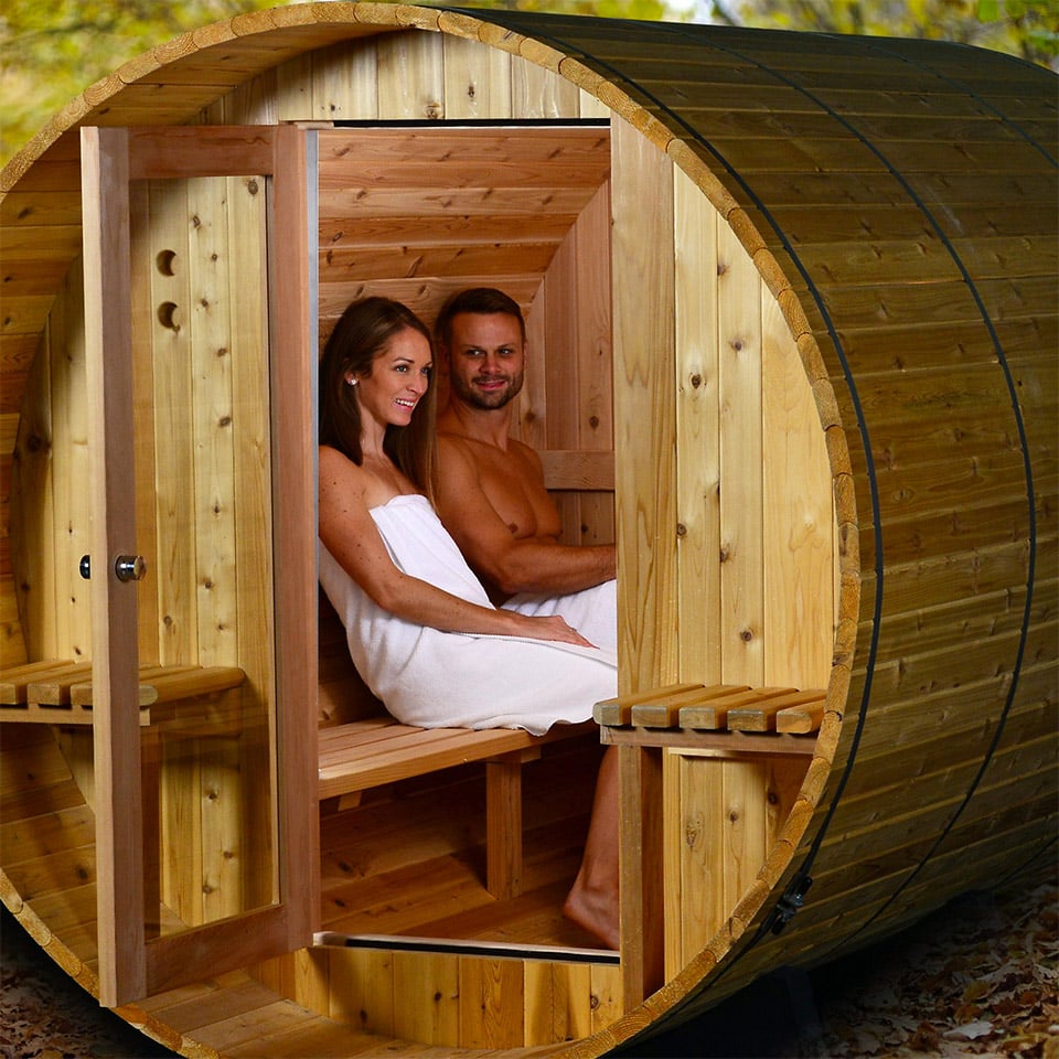 Wood Barrel Saunas