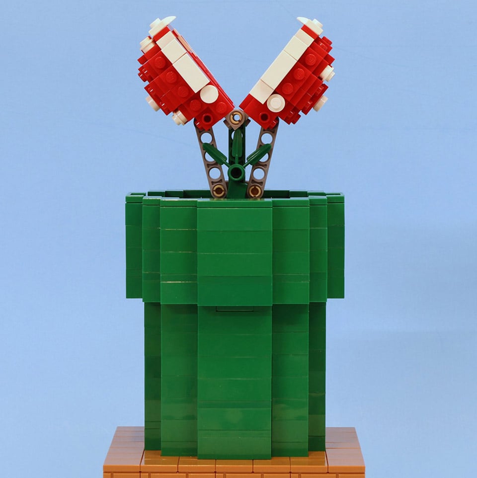 Working LEGO Piranha Plant