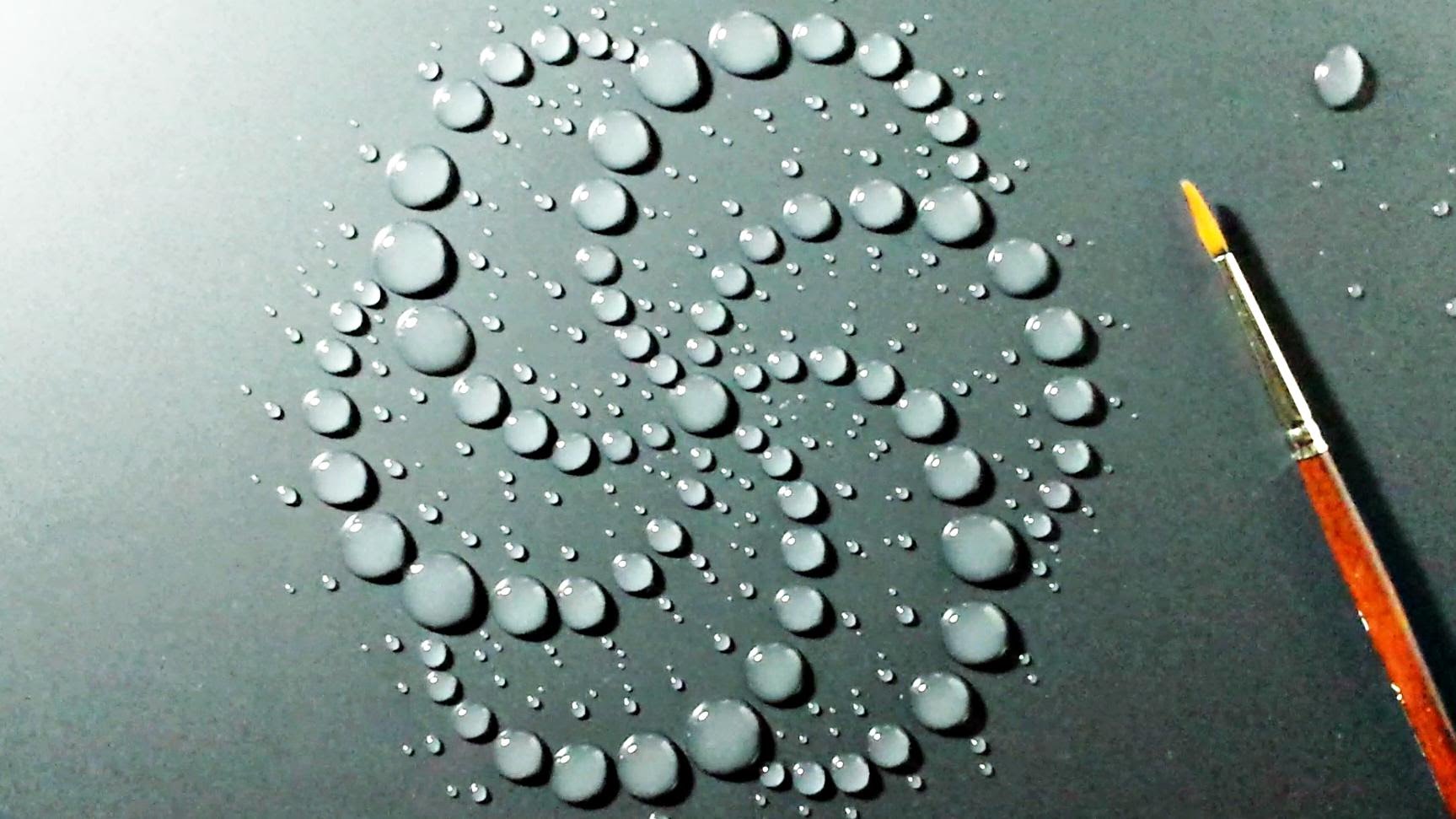water drop art hd