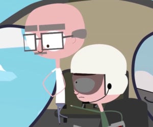 Bill Burr’s Helicopter Bit Animated
