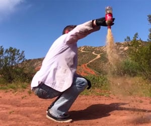 Coke + Butane Rocket