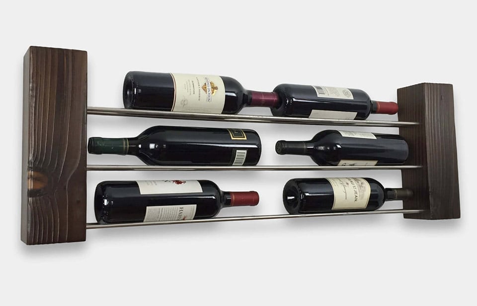 Exposed Bottle Wine Racks