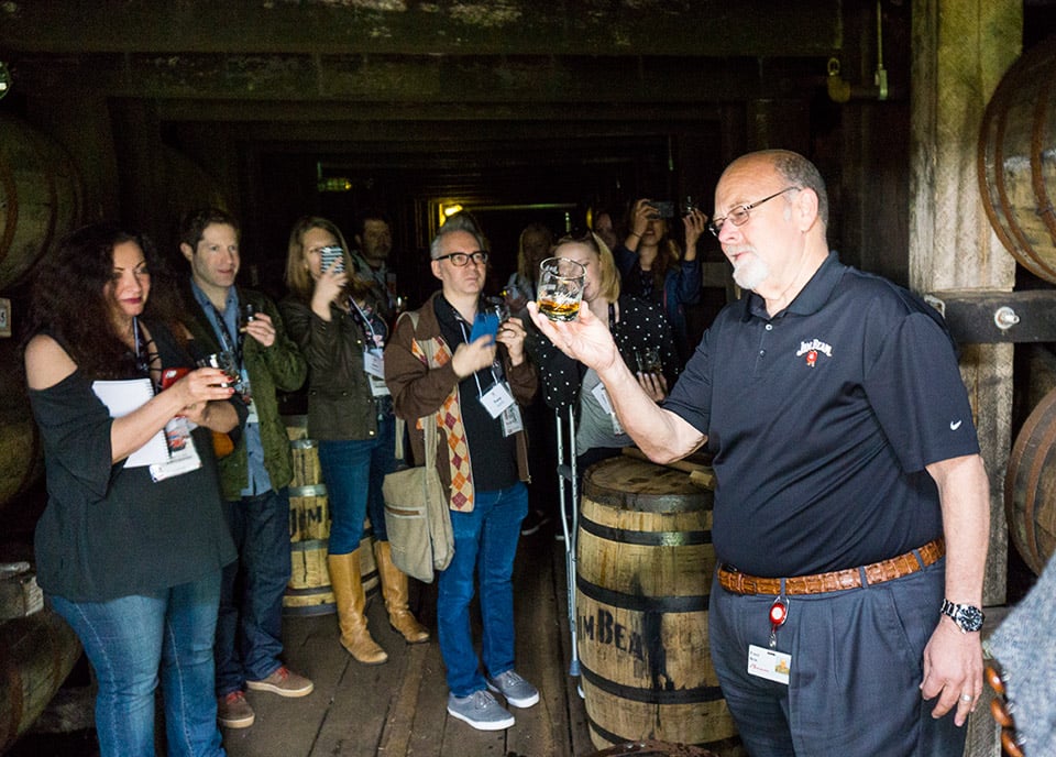 Inside the Jim Beam Distillery