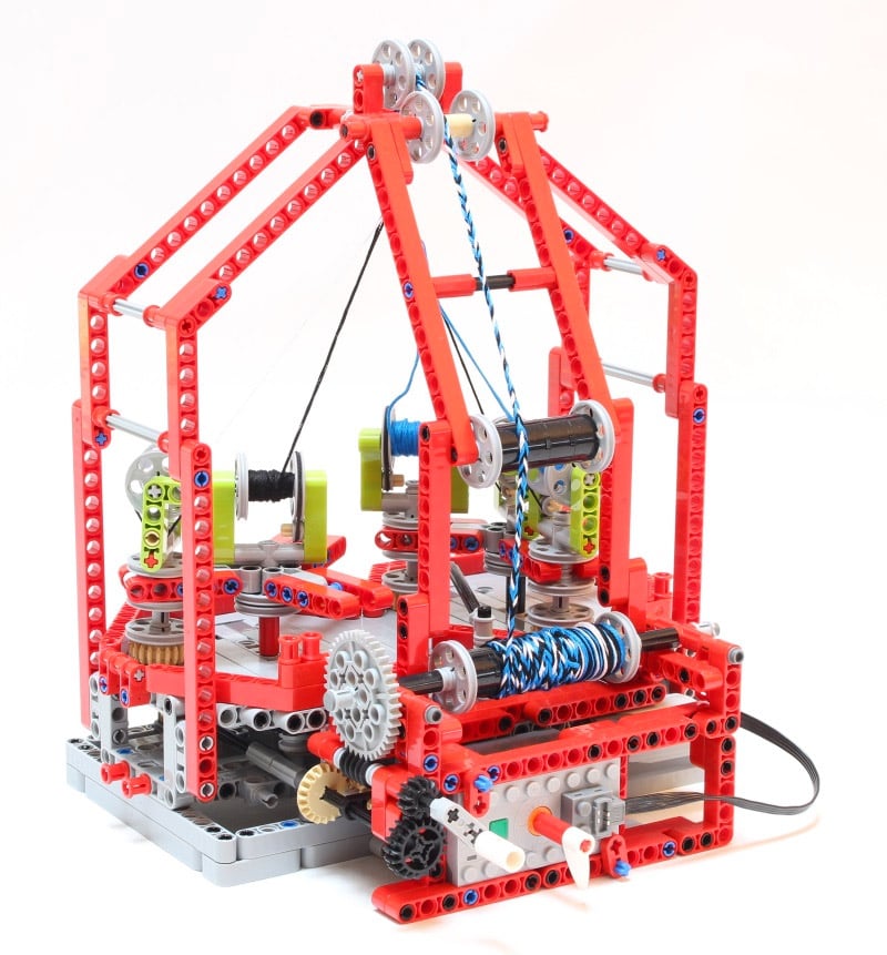 LEGO Braiding Machine