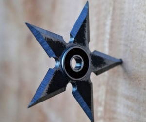 DIY Shuriken Fidget Spinner