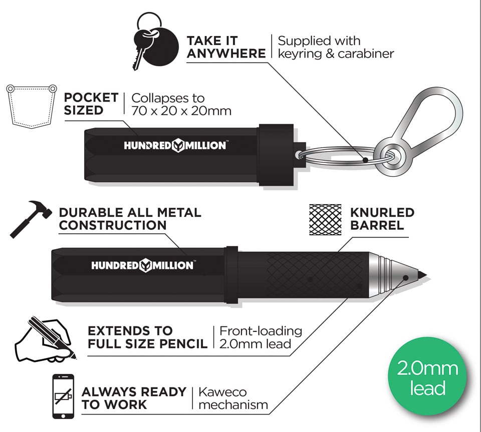 Pencilest EDC Mechanical Pencil