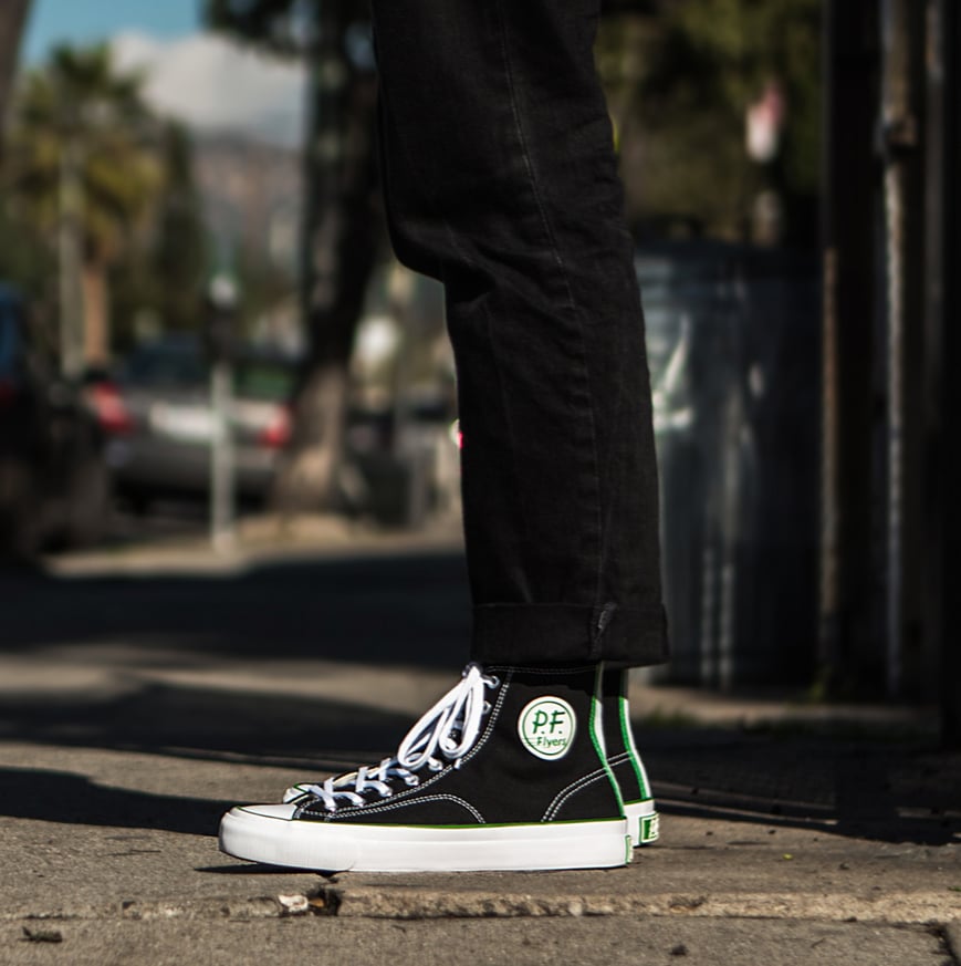 Pf flyers cheap or converse