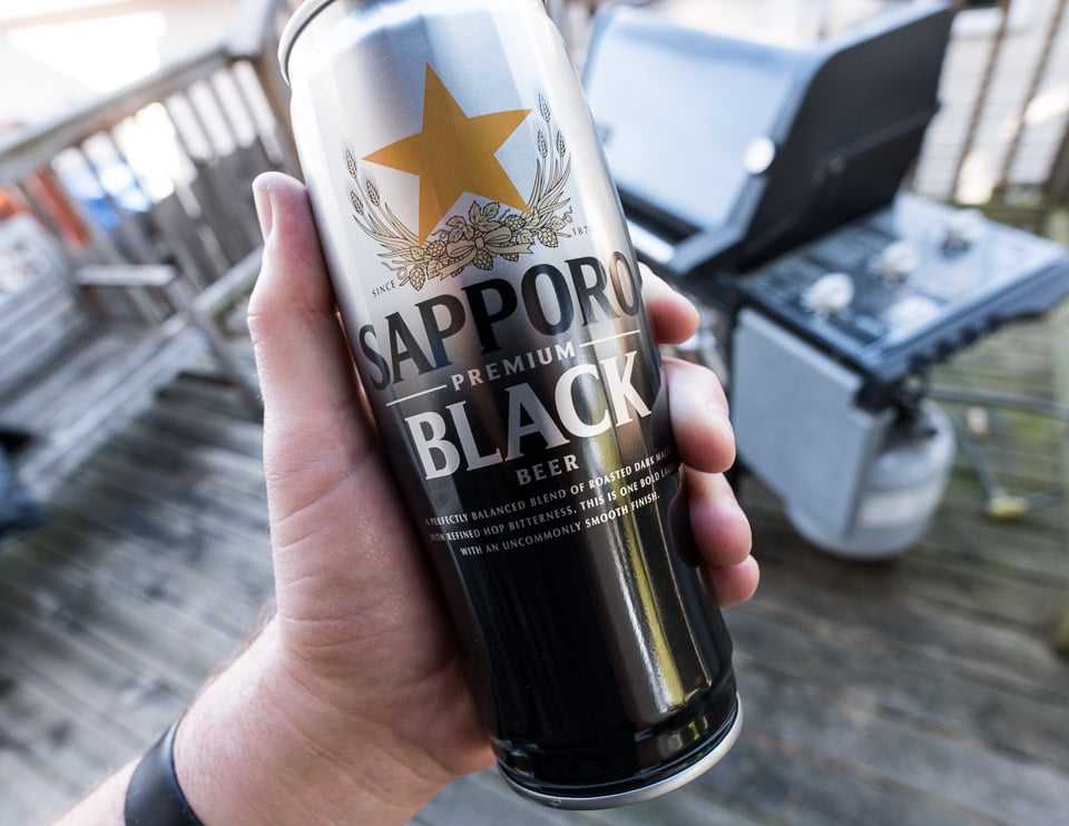 Sapporo Premium Black Beer