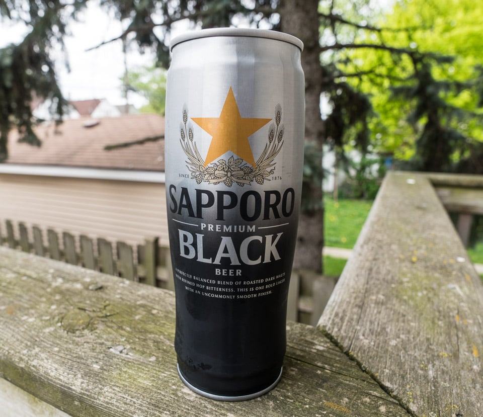 Sapporo Premium Black Beer