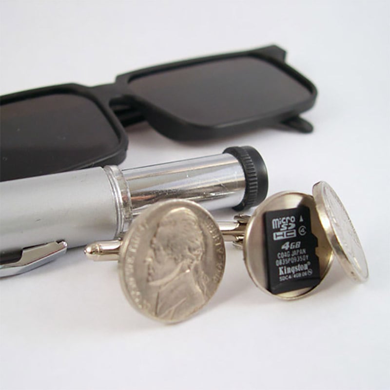 Secret Compartment Cufflinks