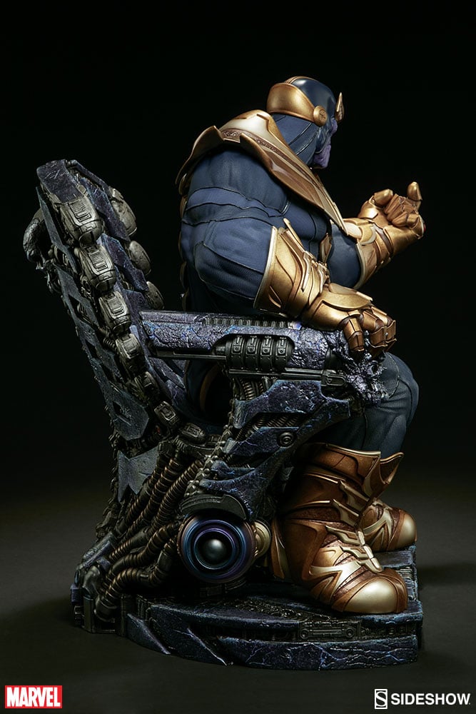 Thanos on Throne Maquette
