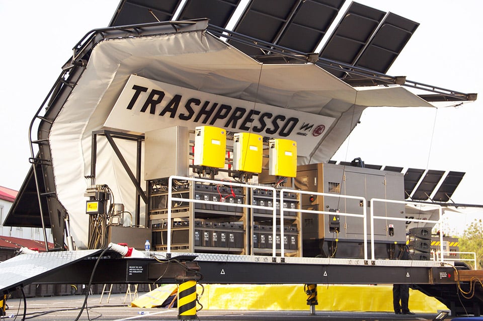 Trashpresso Instant Recycling