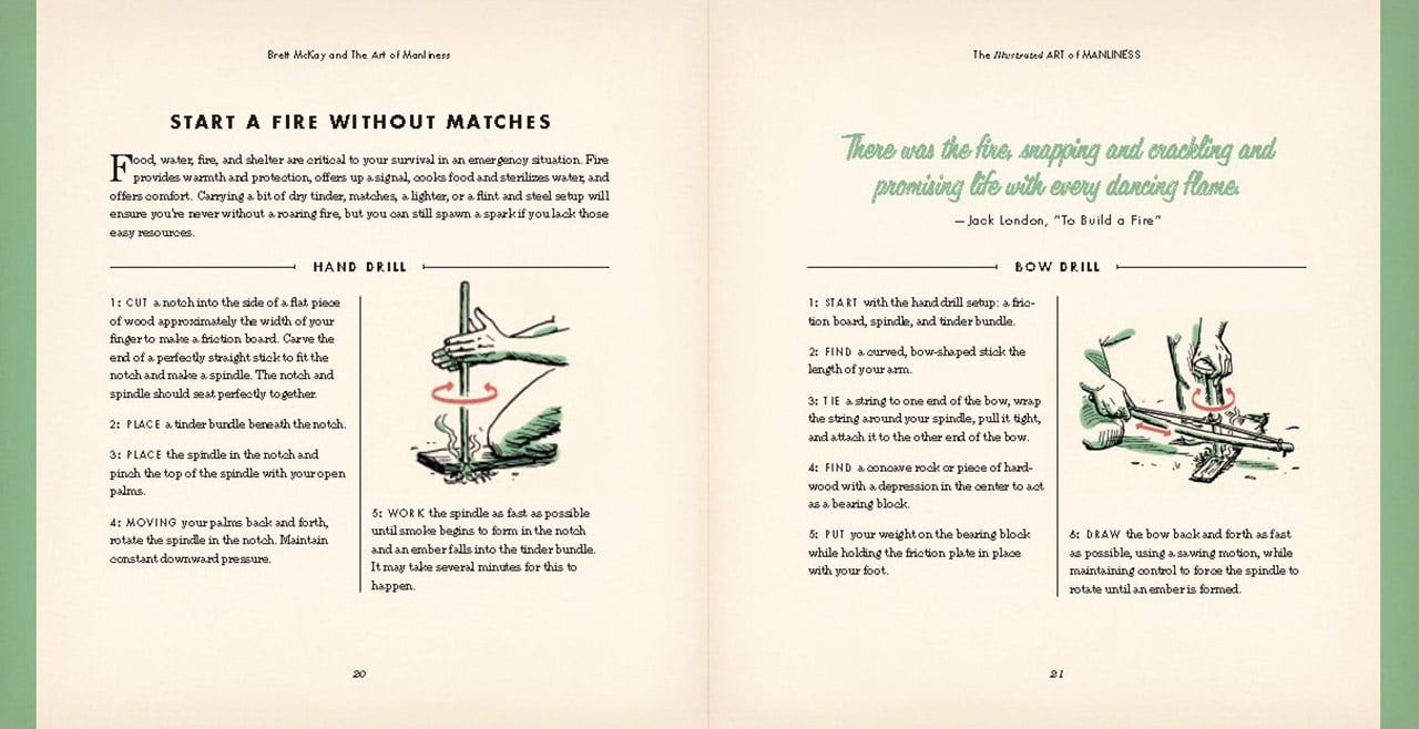 The Illustrated Art of Manliness