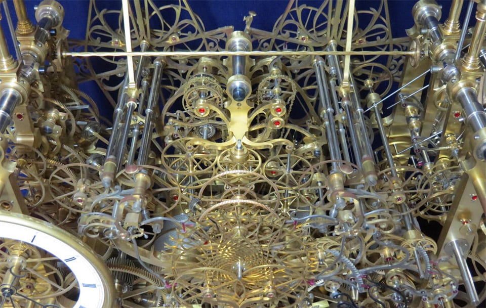 The Astro-Skeleton Clock