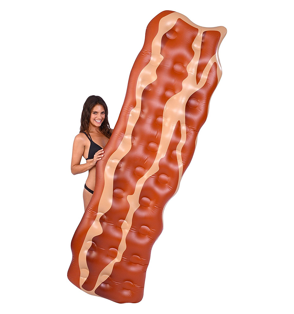 Bacon and Eggs Pool Floats