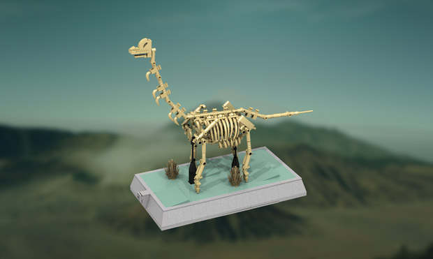 LEGO Dinosaur Skeletons