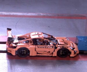 LEGO Porsche Crash Test