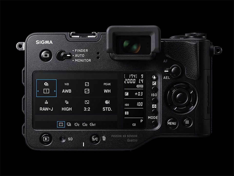 Sigma sd Quattro H Camera
