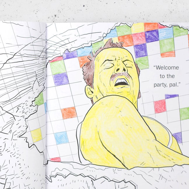 Die Hard Coloring Book