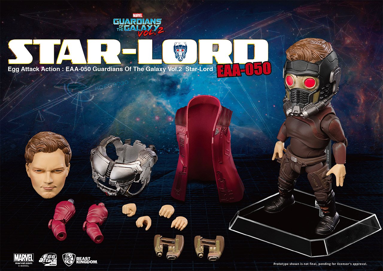 Star-Lord Egg Attack Figure