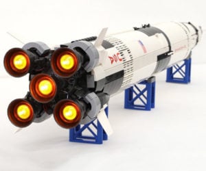 LEGO Saturn V Modded
