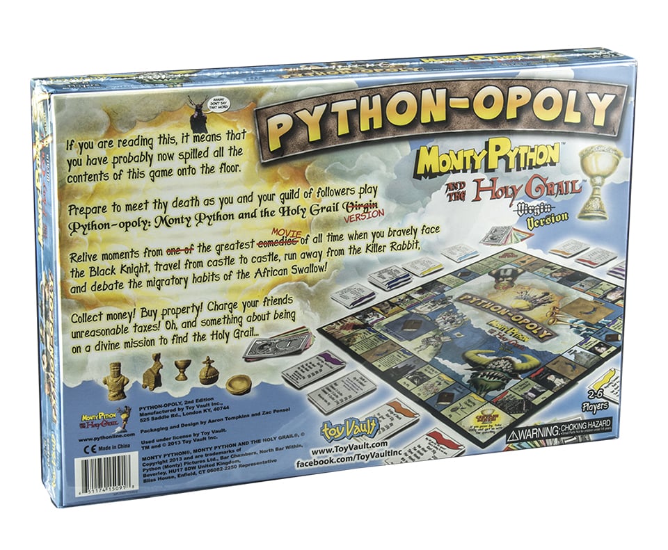 Python-Opoly: Holy Grail Edition