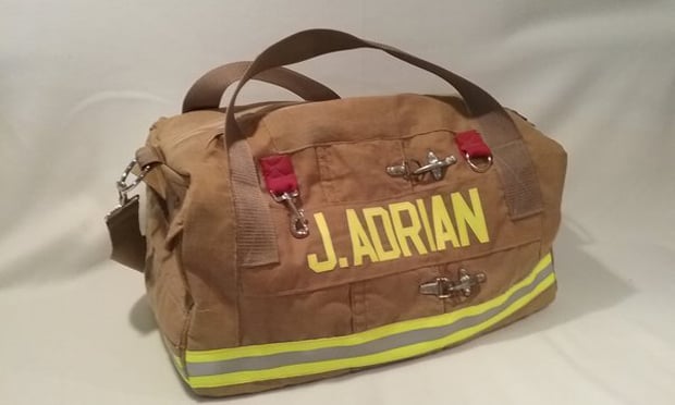 Recycled Firefighter Gear Bags