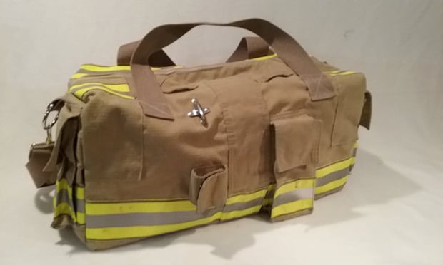 Recycled Firefighter Gear Bags