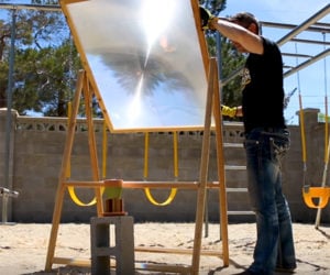 Lighting Thermite with the Sun