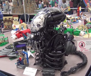 DIY LEGO Alien Xenomorph Bust