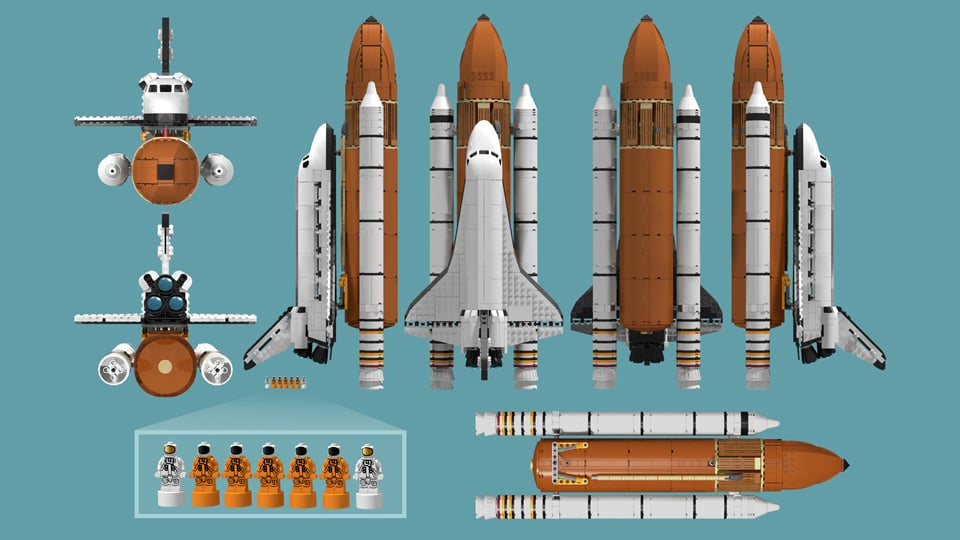 LEGO Space Shuttle Concept