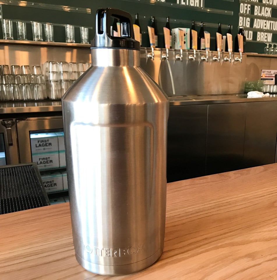 OtterBox Elevation 64oz Growler- Stainless Steel