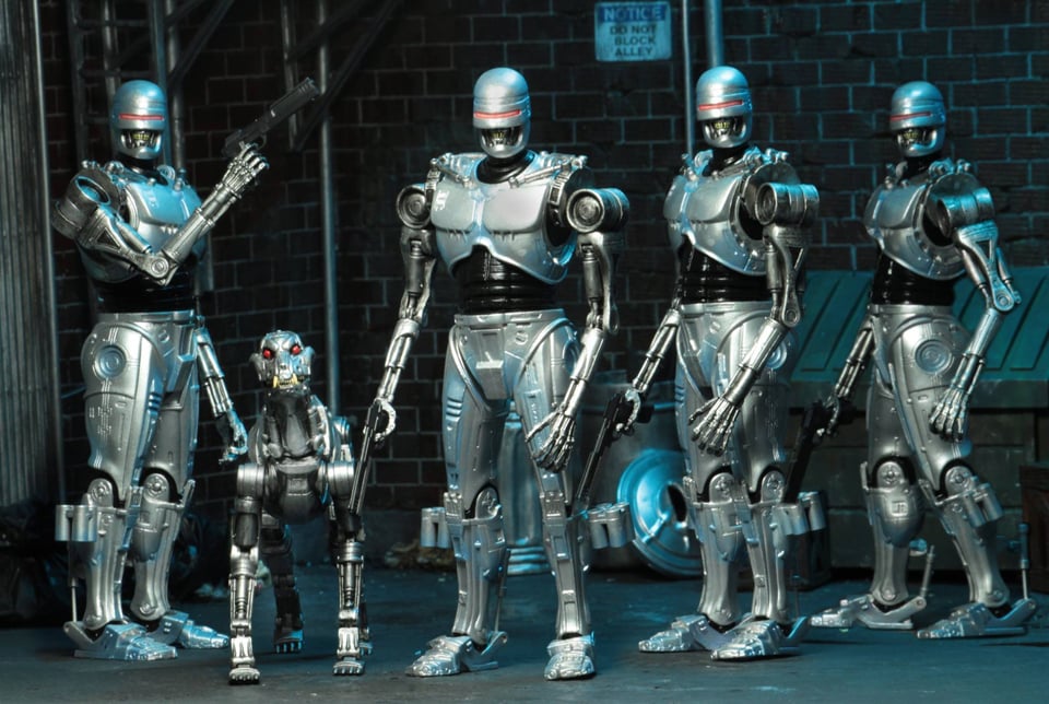 RoboCop vs. Terminator Action Figures