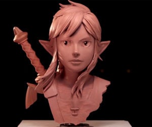Sculpting The Legend of Zelda’s Link