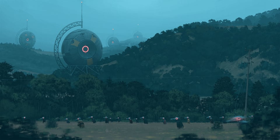 The Electric State by Simon Stålenhag