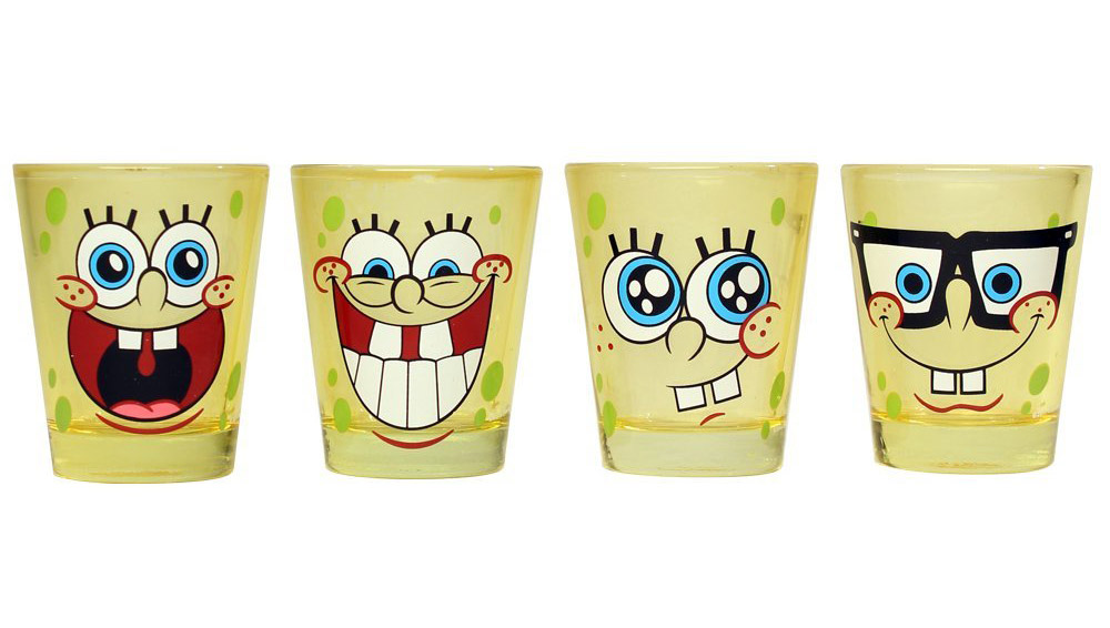Spongebob Shot Glasses