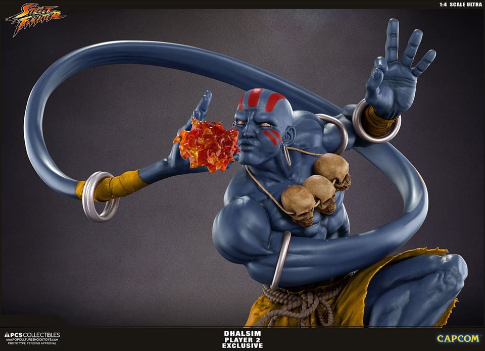 Street Fighter Dhalsim 1:4 Ultra Statue