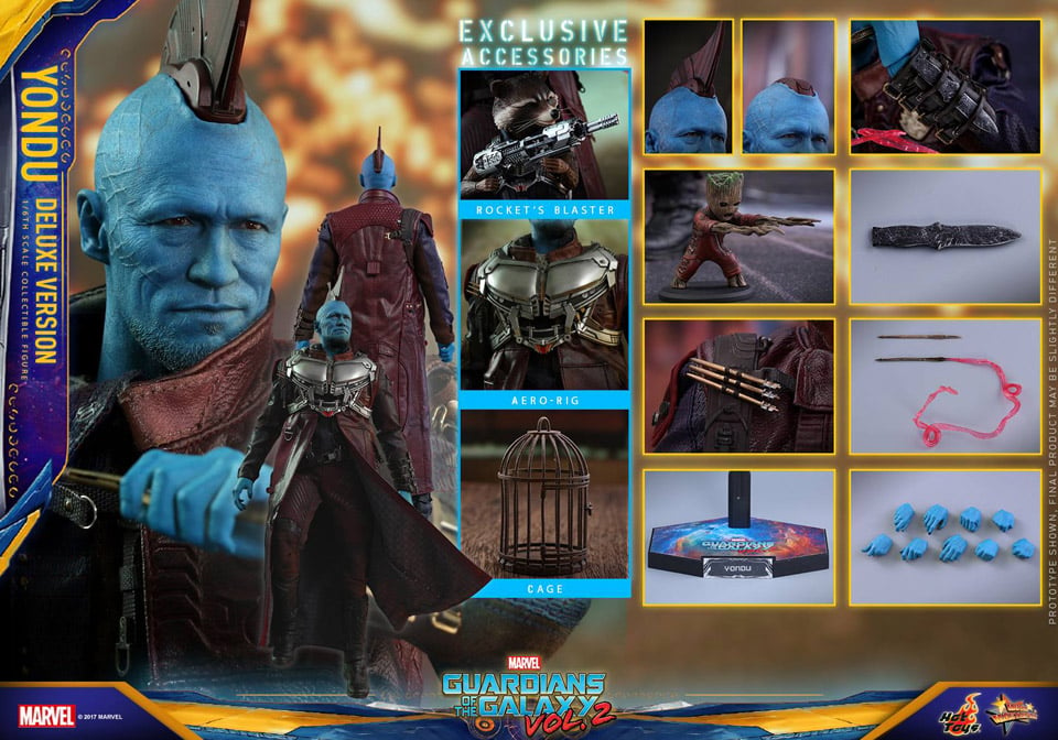 Hot Toys Yondu Deluxe Action Figure