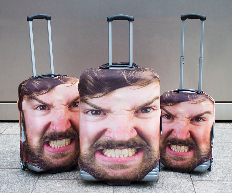 Head Case Suitcase Covers