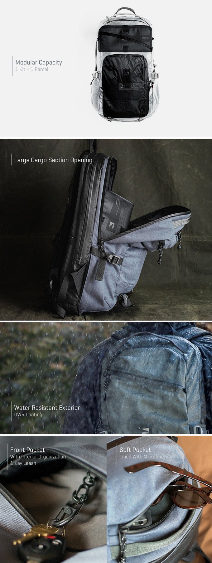 Lander Carry System Backpacks