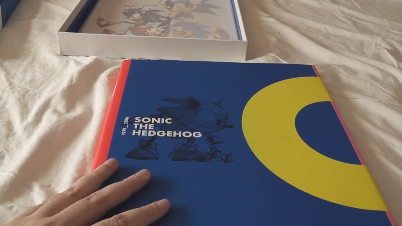 Gotta Look Back with the Sonic the Hedgehog 25th Anniversary Art Book