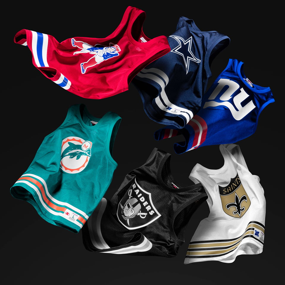 Warm Up for Football Season with These Mitchell & Ness NFL Tank Tops