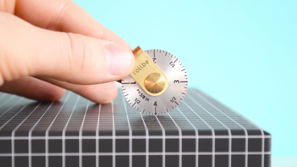 This Tiny Rolling Ruler is Small Enough to Carry Anywhere