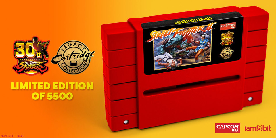 Street Fighter II Legacy SNES Cartridge
